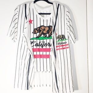 2pc California Baseball Tee